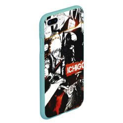 Чехол для iPhone 7Plus/8 Plus матовый Bleach Ичиго Курасаки Панель манги - фото 2