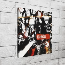 Холст квадратный Bleach Ичиго Курасаки Панель манги - фото 2