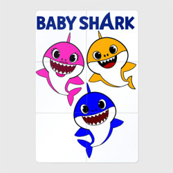 Магнитный плакат 2Х3 Baby Shark