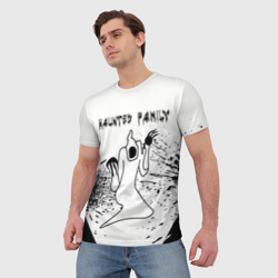 Мужская футболка 3D Kizaru: haunted family - фото 2