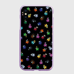 Чехол для iPhone XS Max матовый Among Us