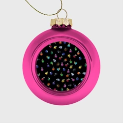 Ёлочный шар стеклянный/пластиковый Among Us