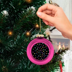 Ёлочный шар стеклянный/пластиковый Among Us - фото 2