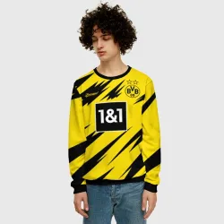 Мужской свитшот 3D Borussia домашняя сезон 20-21 - фото 3