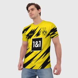 Мужская футболка 3D Borussia домашняя сезон 20-21 - фото 2