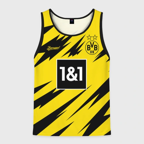 Мужская майка 3D Borussia домашняя сезон 20-21