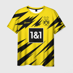 Мужская футболка 3D Borussia домашняя сезон 20-21
