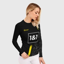 Женский рашгард 3D Borussia выездная сезон 20-21 - фото 2