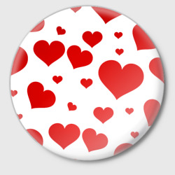 Значок Сердечки паттерн