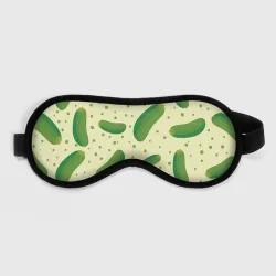 Маска для сна 3D Огурчики