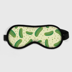 Маска для сна 3D Огурчики