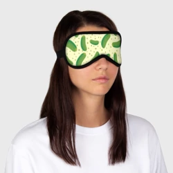 Маска для сна 3D Огурчики - фото 2