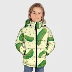 Зимняя куртка для мальчиков 3D Огурчики - фото 2