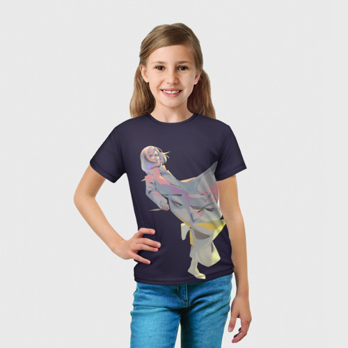 Детская футболка 3D Маньяк акудама, цвет 3D печать - фото 5