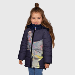 Зимняя куртка для девочек 3D Маньяк акудама - фото 2