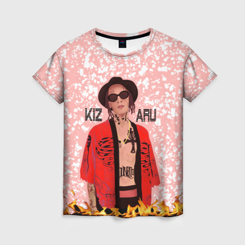 Женская футболка 3D с принтом KIZARU, вид спереди #2