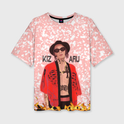Kizaru – Женская футболка oversize 3D с принтом купить со скидкой в -50%