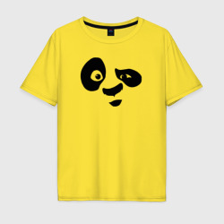 Мужская футболка хлопок Oversize Панда