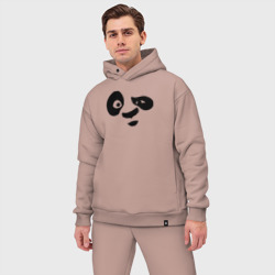 Мужской костюм oversize хлопок Панда - фото 2