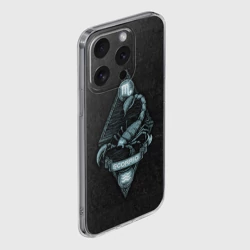 Чехол для iPhone 15 Pro Max силиконовый с защитой камеры Скорпион - фото 2