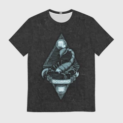 Мужская футболка 3D Скорпион