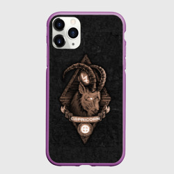 Чехол для iPhone 11 Pro матовый Козерог