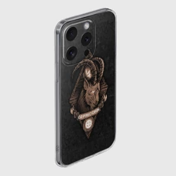 Чехол для iPhone 15 Pro Max силиконовый с защитой камеры Козерог - фото 2