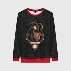 Женский свитшот 3D Козерог