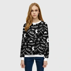 Женский свитшот 3D Kizaru haunted family - фото 2