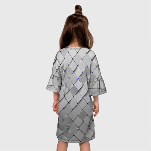 Детское платье 3D Геометрия, цвет 3D печать - фото 5