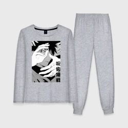 Женская пижама с лонгсливом хлопок Магическая битва