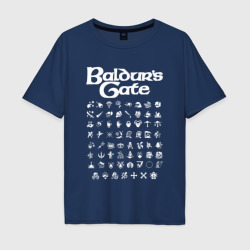Мужская футболка хлопок Oversize Baldur's gate