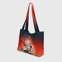Пляжная сумка 3D Магическая битва Рёмен Сукуна - фото 2