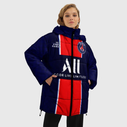 Женская зимняя куртка Oversize PSG домашняя сезон 20-21 - фото 2