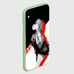 Чехол для iPhone XS Max матовый Asuka Langley Evangelion - фото 2