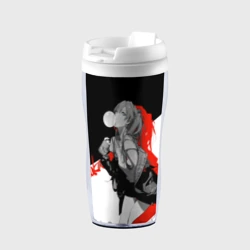 Термокружка-непроливайка Asuka Langley Evangelion