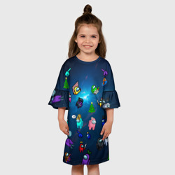 Детское платье 3D Among Us - фото 2