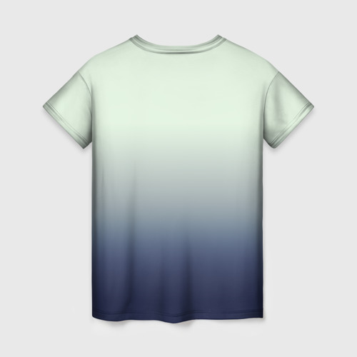 Женская футболка 3D с принтом Sucrose, вид сзади #1