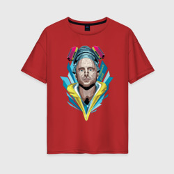 Jesse Pinkman – Женская футболка хлопок Oversize с принтом купить со скидкой в -16%