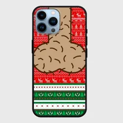 Чехол для iPhone 14 Pro Max Новый год little Big Ugly sweater