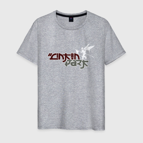Мужская футболка хлопок Linkin Park 2021, цвет меланж