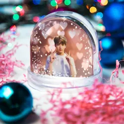 Игрушка Снежный шар Jungkook BTS - фото 2