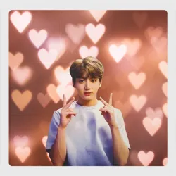Магнитный плакат 3Х3 Jungkook BTS