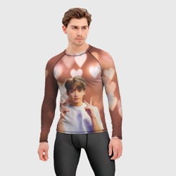 Мужской рашгард 3D Jungkook BTS - фото 2