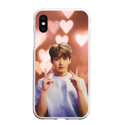 Чехол для iPhone XS Max матовый Jungkook BTS