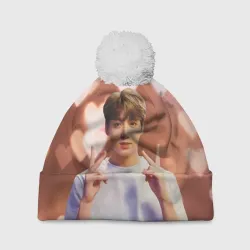 Шапка 3D c помпоном Jungkook BTS