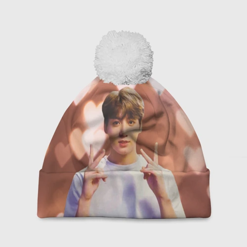 Шапка 3D c помпоном Jungkook BTS
