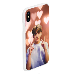 Чехол для iPhone XS Max матовый Jungkook BTS - фото 2