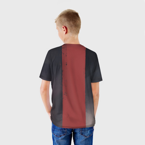 Детская футболка 3D One Autumn Leaf, цвет 3D печать - фото 4