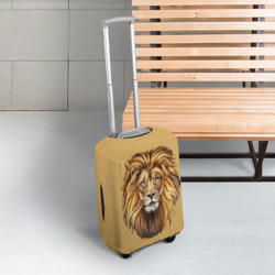 Чехол для чемодана 3D Рождённый быть львом - фото 2